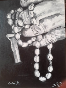 krunice ulje na platnu 30x40cm