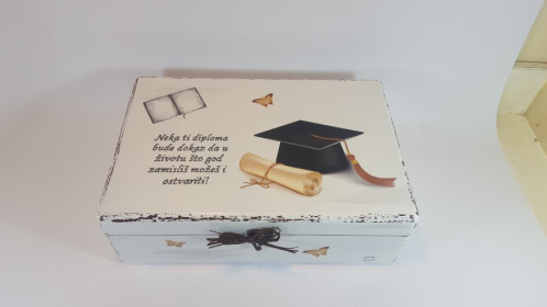 13. poklon za diplomu kutija uspomena 20x30x10cm_