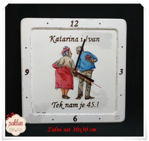 66.poklon za godišnjicu braka 30x30xcm_