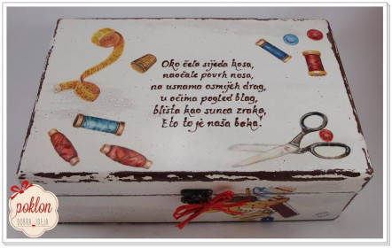 poklon za baku kutija uspomena 20x30cm