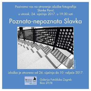 Izložba fotografija Slavke Pavić