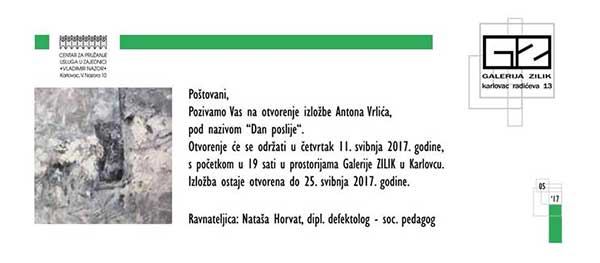Izložba Antona Vrlića