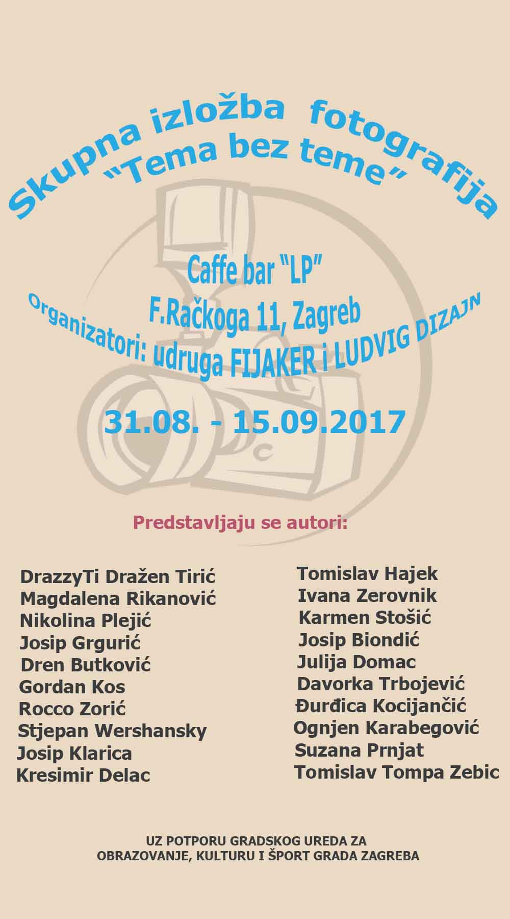 Skupna izložba fotografija “Tema bez teme”