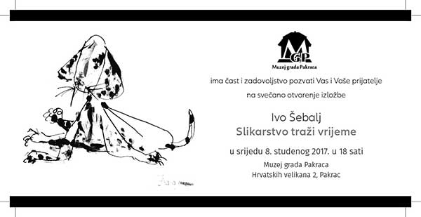 Izložba Ive Šebalja