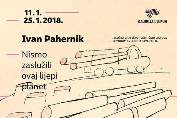 Ivan Pahernik: Nismo zaslužili ovaj lijepi planet