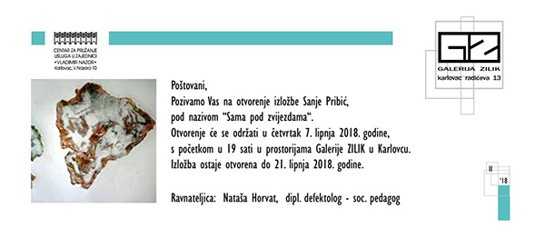 Izložba akademske umjetnice Sanje Pribić