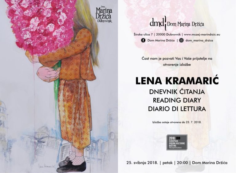 Izložba Lene Kramarić 'Dnevnik čitanja'