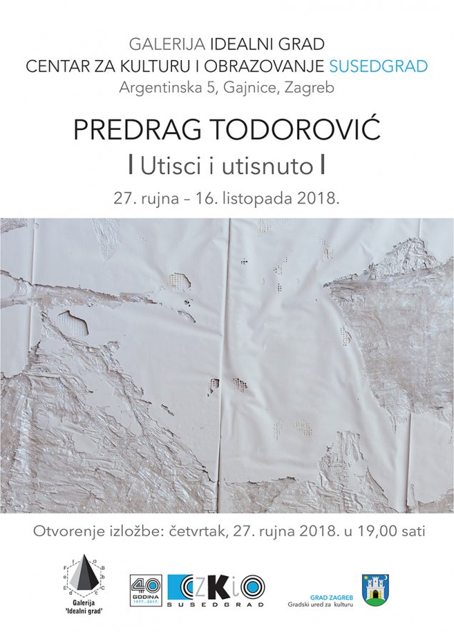 Izložba Predraga Todorovića 'Utisci i utisnuto'