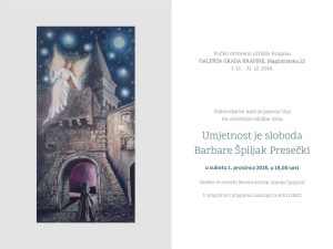Otvorenje izložbe Barbare Špiljak Presečki