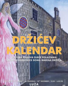 Izložba radova polaznika likovne radionice Doma Marina Držića