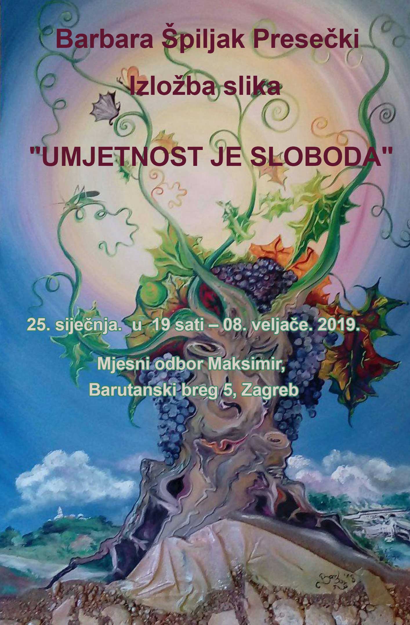 Barbara Špiljak Presečki izložba slika