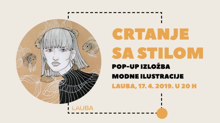 Crtanje sa stilom - Pop-up izložba modne ilustracije