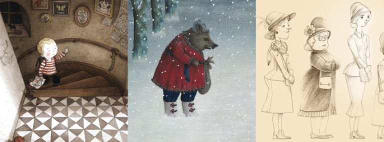 Izložba ilustracija - Maja Kastelic, Milanka Fabjančič, Hana Stupica