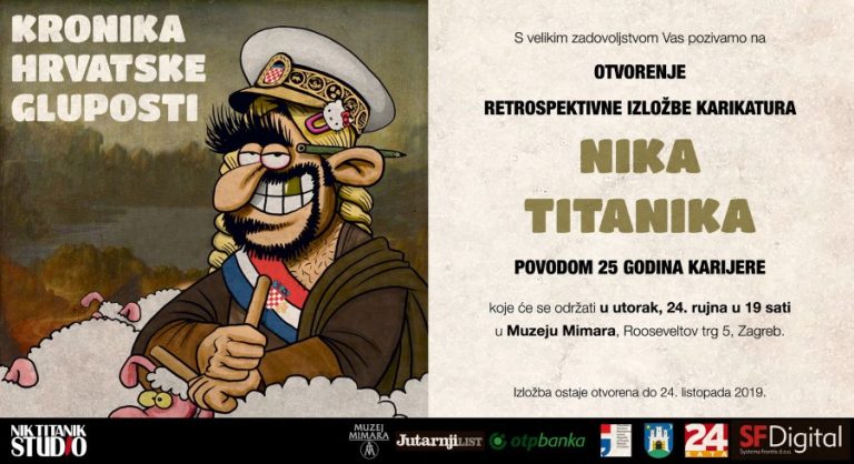 Izložba karikatura Nika Titanika