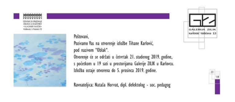 Samostalna izložba Tihane Karlović