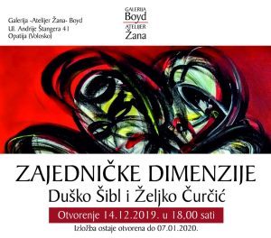 Izložba Duška Šibla i Željka Čurčića