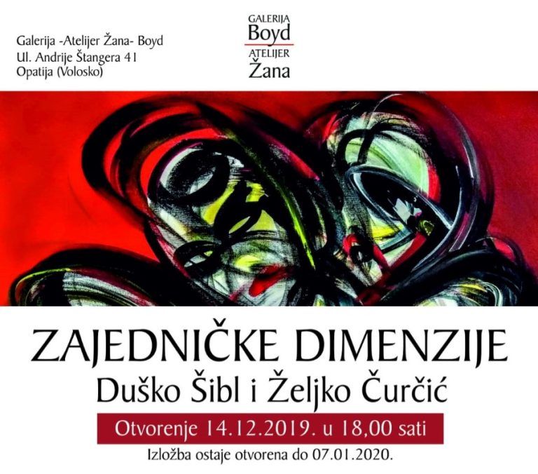 Izložba Duška Šibla i Željka Čurčića
