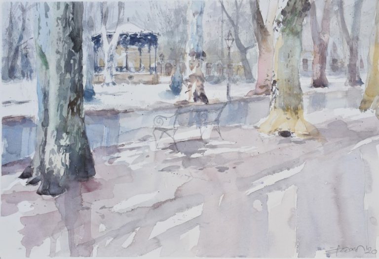 Izložba akvarela Gorana Žigolića