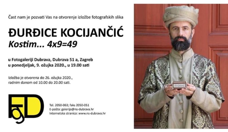 Otvorenje izložbe fotografskih slika Đurđice Kocijančić