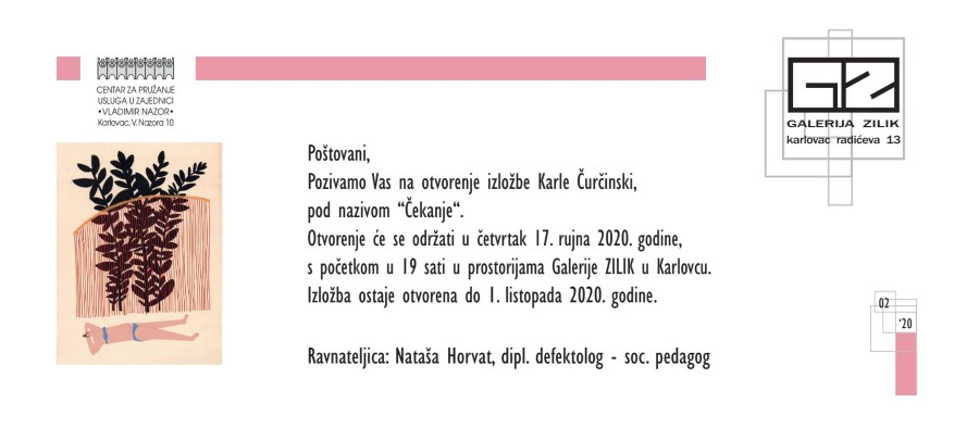 Samostalna izložba Karle Čurčinski