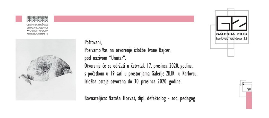 Samostalna izložba Ivane Bajcer