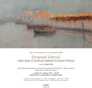 Emanuel Vidović – Izbor djela iz fundusa Galerije Emanuel Vidović