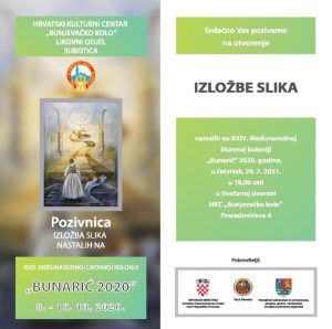 Izložba slika nastalih na međunarodnoj likovnoj koloniji