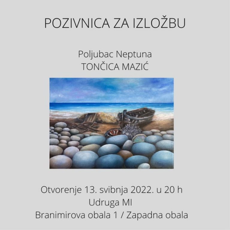 Samostalna izložba Tončice Mazić