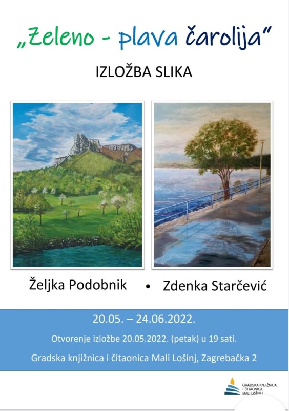 Izložba slika Željke Podobnik i Zdenke Starčević