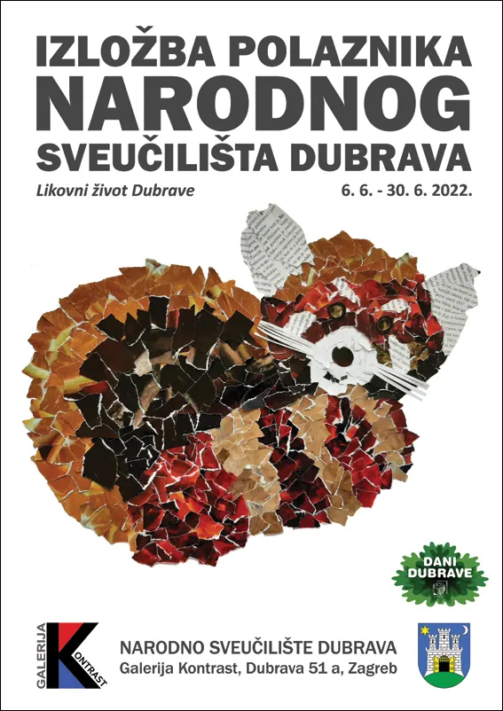 Izložba polaznika Narodnog sveučilišta Dubrava u Galeriji Kontrast