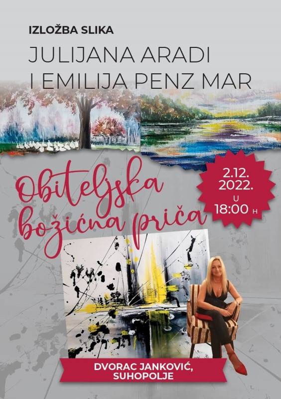 Izložba slika Julijane Aradi i Emilije Penz Mar