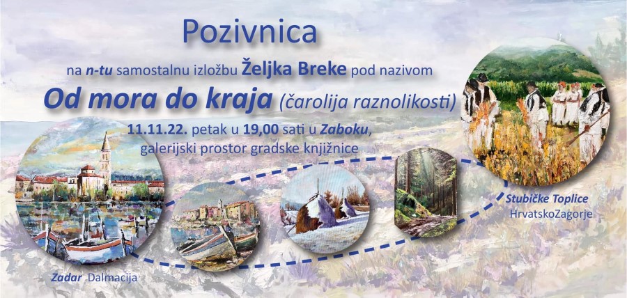 Samostalna izložba Željka Breke