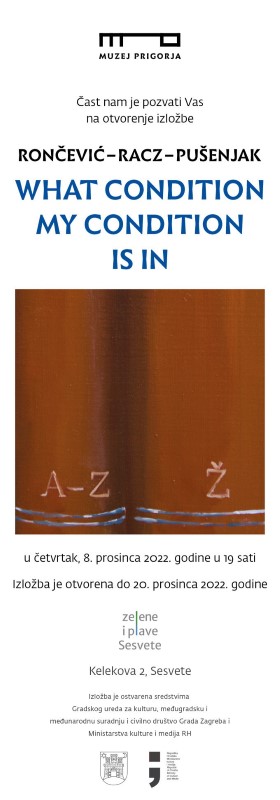 Izložba likovnih radova Josipa Rončevića, Tare Beate Racz i Jurice Pušenjaka: