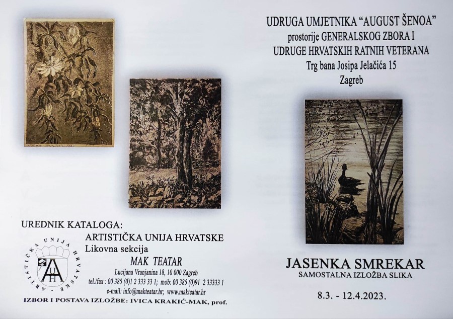 Samostalna izložba Jasenka Smrekar