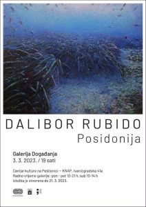 Samostalna izložba Dalibora Rubida u Galeriji Događanja