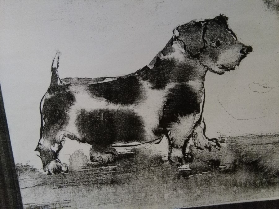 Vježba tehnike slikanja životinja laviranim tušem