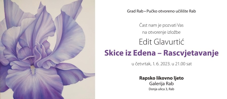 Samostalna izložba Edit Glavurtić