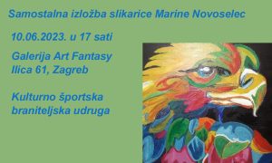 Samostalna izložba Marine Novoselec