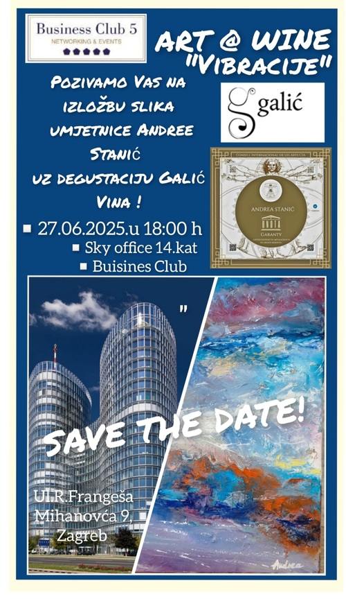 Najava izložbe ZG Andrea