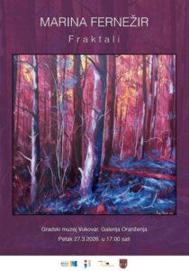 Samostalna izložba Marine Fernežir Fraktali u Vukovaru