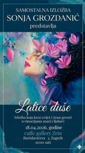 Samostalna izložba slika Sonje Grozdanić "Latice duše"