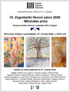 10. Zagrebački likovni salon 2026 – Mitološke priče