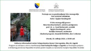 Predstavljanje foto monografije „Tihi svjedok vremena“ Ognjena Karabegovića u Zagrebu