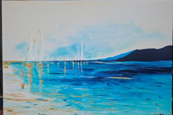 Samostalna izložba Andree Stanić "Primorska regata – Regata Fiumanka"