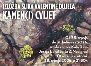 Izložba „Kamen(i) cvijet“ Valentine Dujela u Novigradu