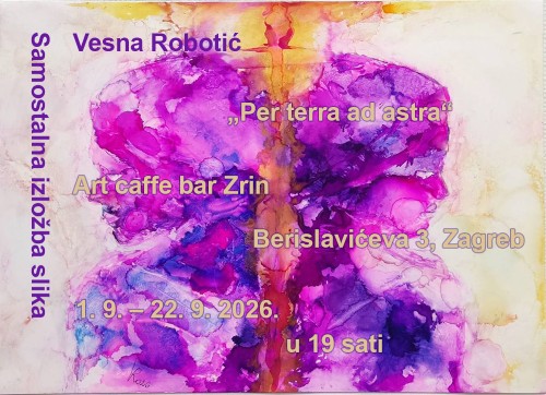 Izložba Vesne Robotić „Per terra ad astra“
