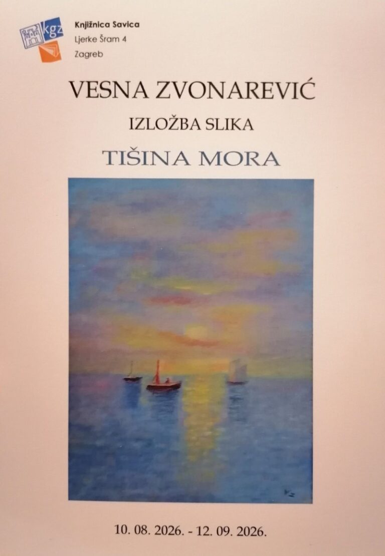 Vesna Zvonarević – „Tišina mora“