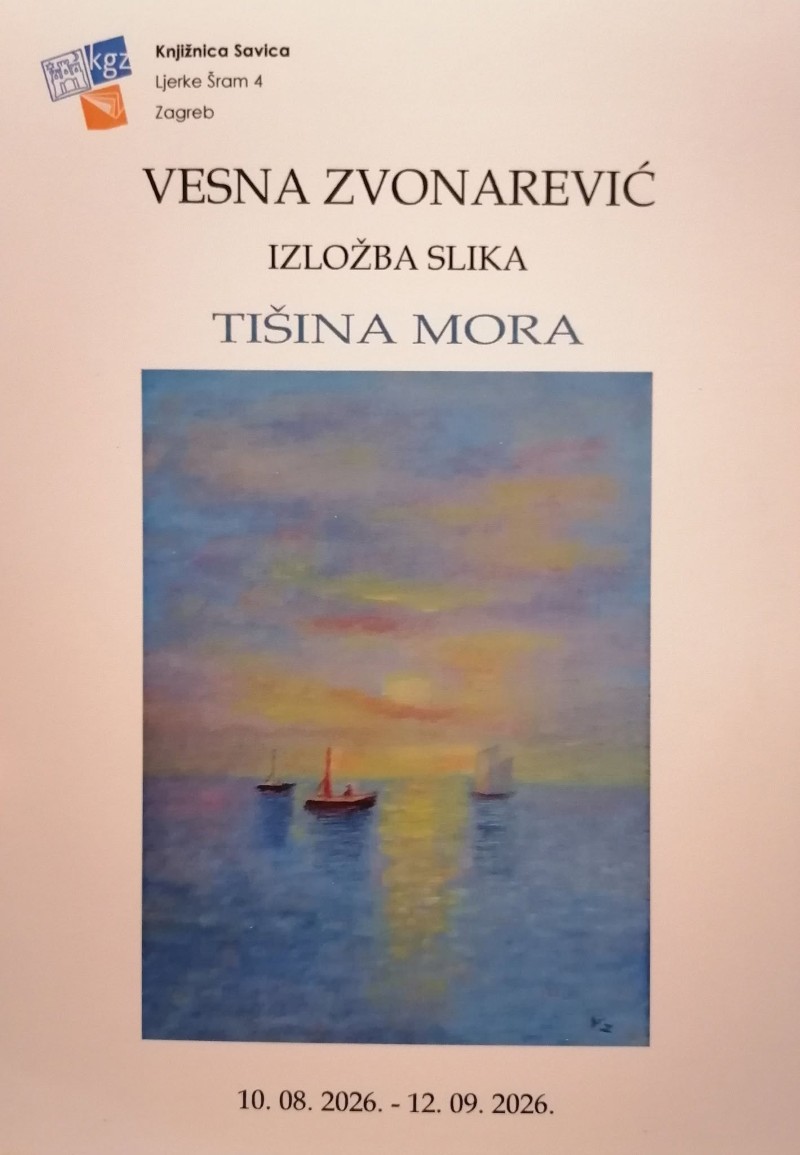 Vesna Zvonarević – „Tišina mora“